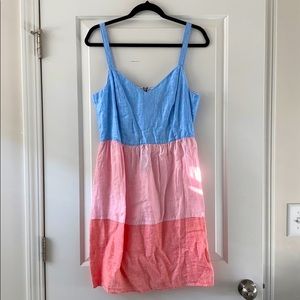 cynthia rowley linen sundress